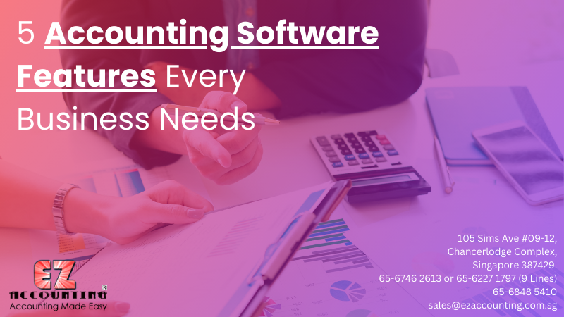 accounting software features